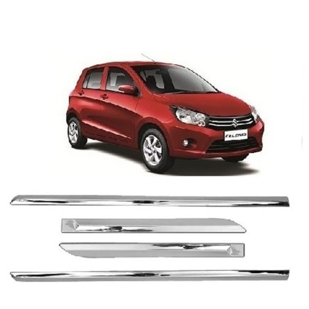 Door Side Beading For Celerio  - Silver